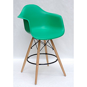 Полубарное кресло Onder Mebli Leon BAR 65 Зеленый 47 Пластик