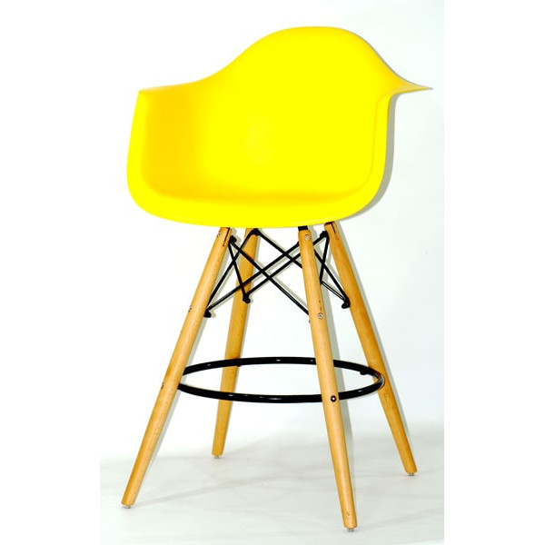Полубарное кресло Onder Mebli Leon BAR 65 Желтый 12 Пластик-2