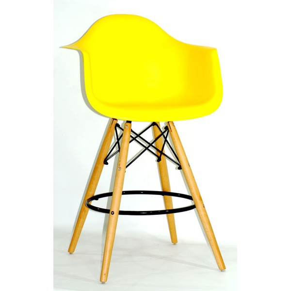 Полубарное кресло Onder Mebli Leon BAR 65 Желтый 12 Пластик-3