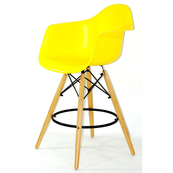 Полубарное кресло Onder Mebli Leon BAR 65 Желтый 12 Пластик-5