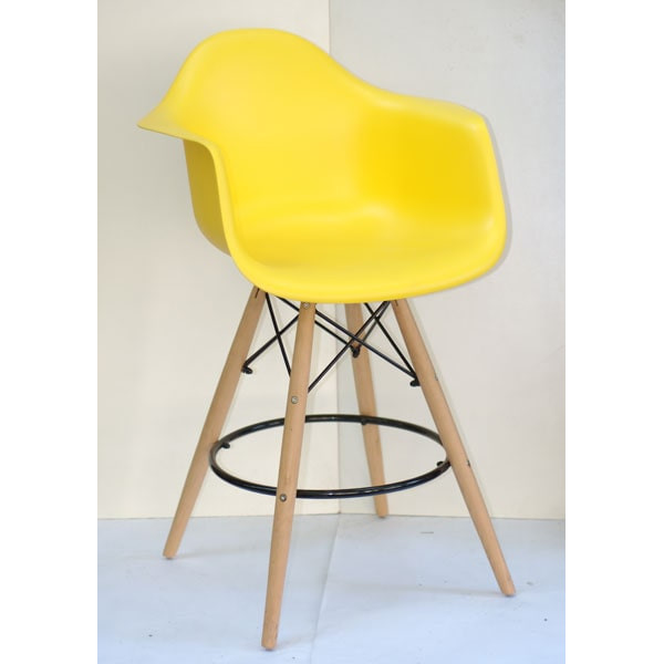 Полубарное кресло Onder Mebli Leon BAR 65 Желтый 12 Пластик-0