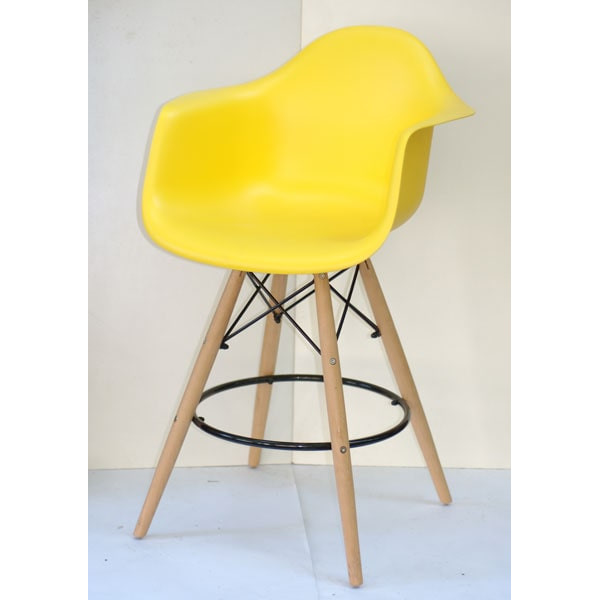 Полубарное кресло Onder Mebli Leon BAR 65 Желтый 12 Пластик-1
