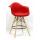 Полубарное кресло Onder Mebli Leon Soft BAR 65 Вискоза Красный K-9