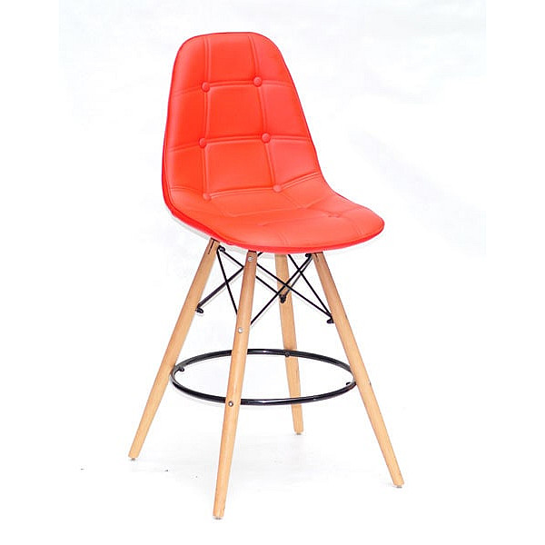 Напівбарний стілець Onder Mebli Alex BAR 65 Червоний 05-0