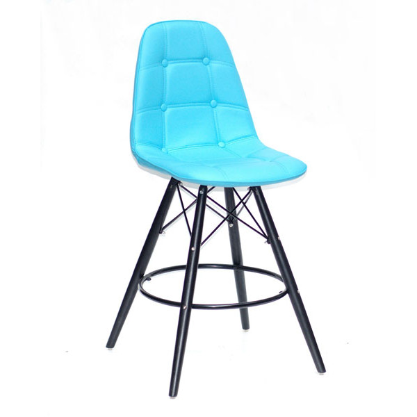 Напівбарний стілець Onder Mebli Alex BAR 65-BK Блакитний 52-0