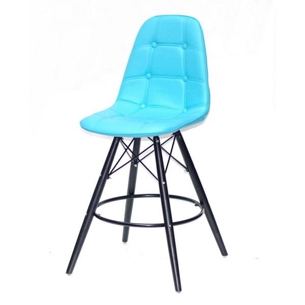 Напівбарний стілець Onder Mebli Alex BAR 65-BK Блакитний 52-1