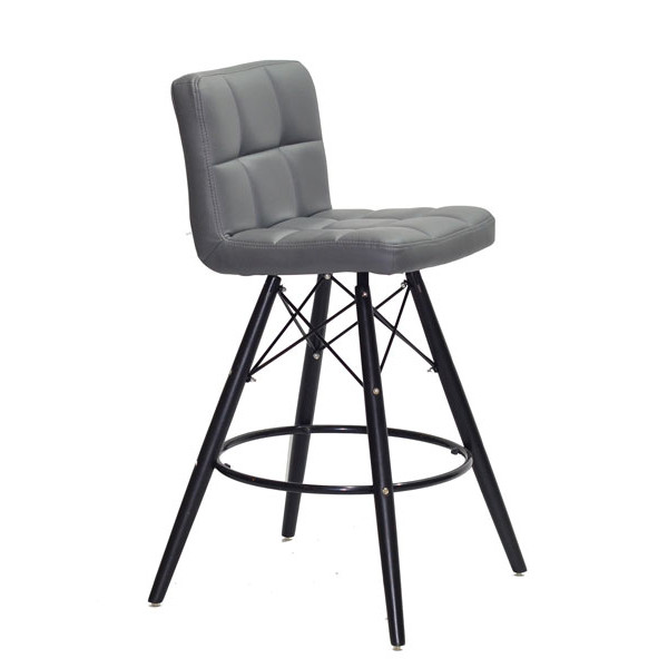Полубарный стул Onder Mebli Flex BAR 65-BK Серый 1001-2