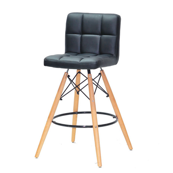 Полубарный стул Onder Mebli Flex BAR 65 Черный-1