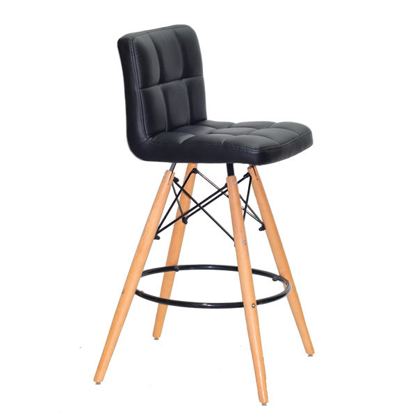 Полубарный стул Onder Mebli Flex BAR 65 Черный-3