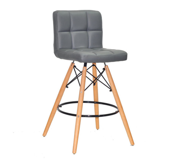 Полубарный стул Onder Mebli Flex BAR 65 Серый 1001-0