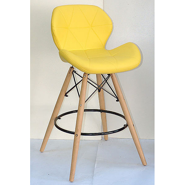 Напівбарний стілець Onder Mebli Invar BAR 65 Жовтий 12-0