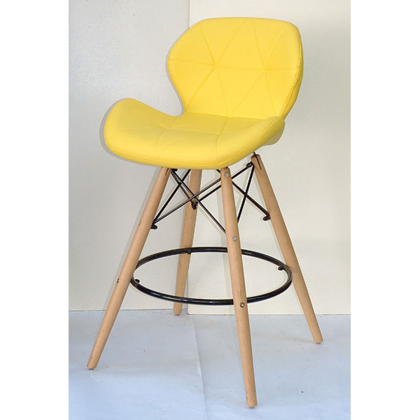 Напівбарний стілець Onder Mebli Invar BAR 65 Жовтий 12-1