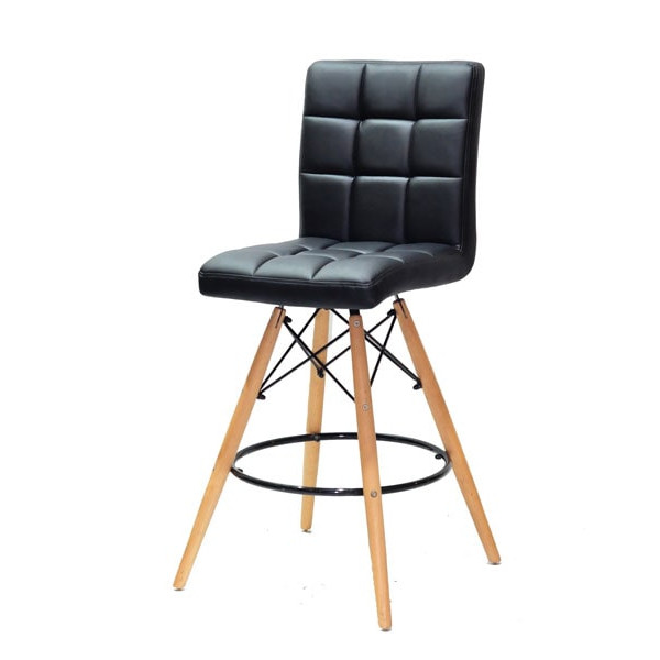 Напівбарний стілець Onder Mebli Marcus BAR 65 Чорний-1