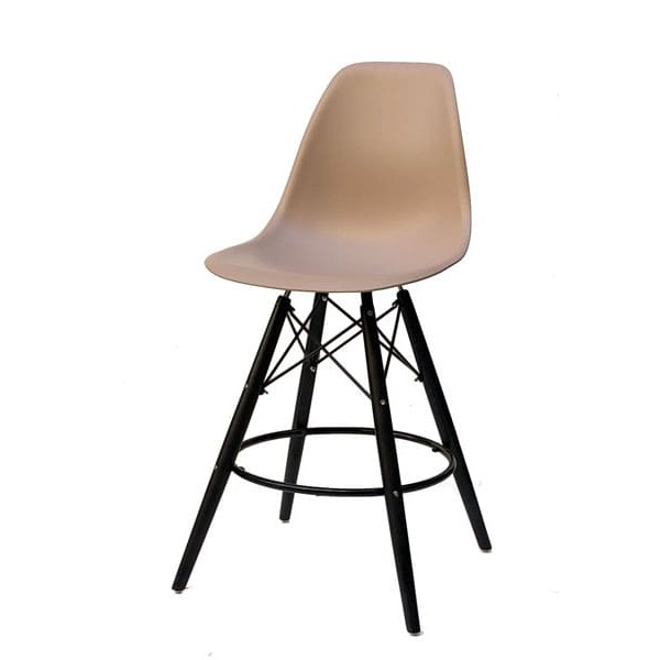 Напівбарний стілець Onder Mebli Nik BAR 65-BK Бежевий 08-1