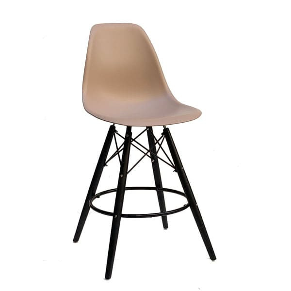 Напівбарний стілець Onder Mebli Nik BAR 65-BK Бежевий 08-0