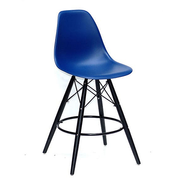 Напівбарний стілець Onder Mebli Nik BAR 65-BK Блакитний 54-0