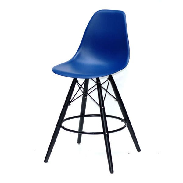 Напівбарний стілець Onder Mebli Nik BAR 65-BK Блакитний 54-1