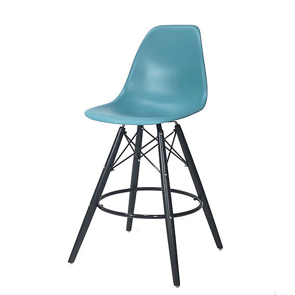 Полубарный стул Onder Mebli Nik BAR 65-BK Зеленый 43-1