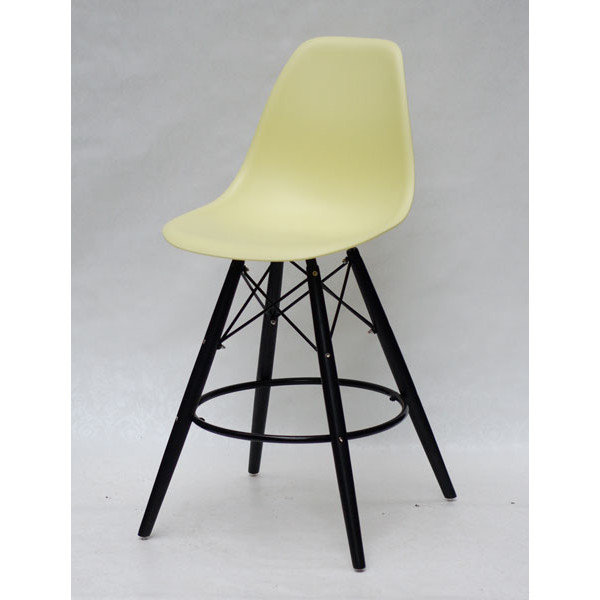 Напівбарний стілець Onder Mebli Nik BAR 65-BK Жовтий 15-1