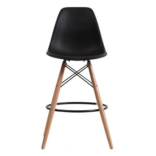 Полубарный стул Onder Mebli Nik BAR 65 Черный 04-4