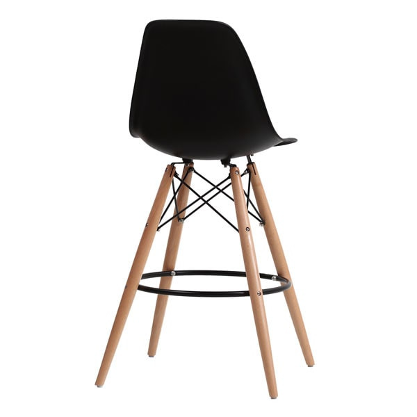 Полубарный стул Onder Mebli Nik BAR 65 Черный 04-3