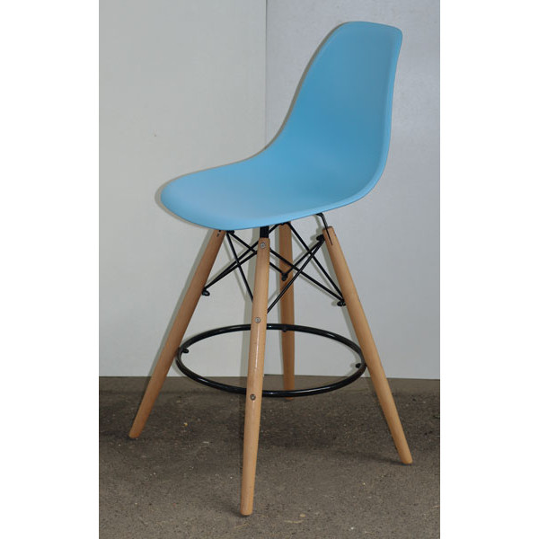 Напівбарний стілець Onder Mebli Nik BAR 65 Блакитний 50-4