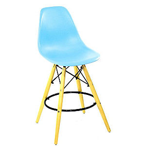 Напівбарний стілець Onder Mebli Nik BAR 65 Блакитний 50