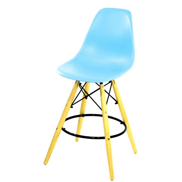 Напівбарний стілець Onder Mebli Nik BAR 65 Блакитний 50-1