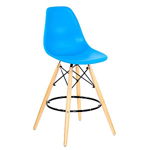 Напівбарний стілець Onder Mebli Nik BAR 65 Блакитний 51