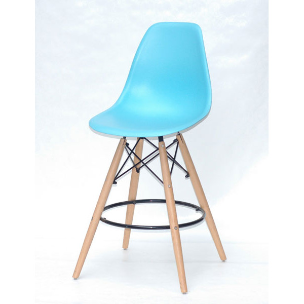 Полубарный стул Onder Mebli Nik BAR 65 Голубой 52-1