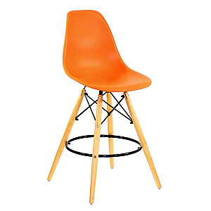 Напівбарний стілець Onder Mebli Nik BAR 65 Помаранчевий 70