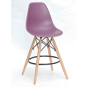 Напівбарний стілець Onder Mebli Nik BAR 65 Пурпурний 62