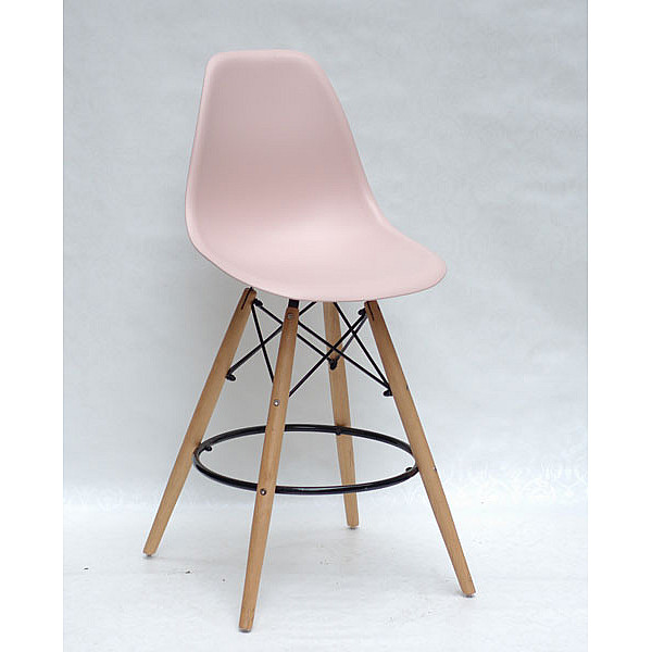 Напівбарний стілець Onder Mebli Nik BAR 65 Рожевий 63-0
