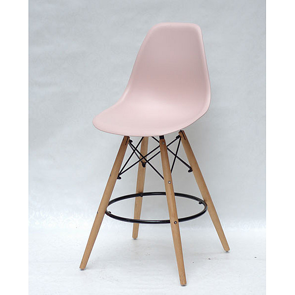 Напівбарний стілець Onder Mebli Nik BAR 65 Рожевий 63-1
