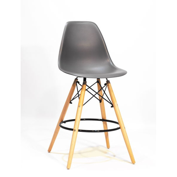 Полубарный стул Onder Mebli Nik BAR 65 Серый 21-0