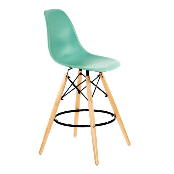 Напівбарний стілець Onder Mebli Nik BAR 65 Зелений 40-2