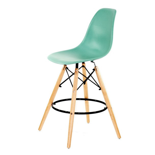 Напівбарний стілець Onder Mebli Nik BAR 65 Зелений 40-3