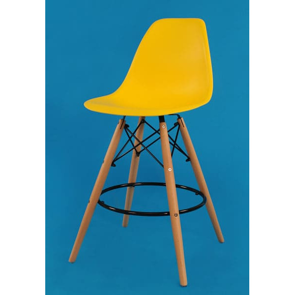 Напівбарний стілець Onder Mebli Nik BAR 65 Жовтий 12-2