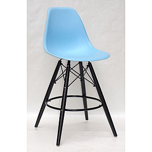 Напівбарний стілець Onder Mebli Nik BAR 65-BK Блакитний 50