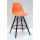 Полубарный стул Onder Mebli Nik BAR 65-BK Оранжевый 70