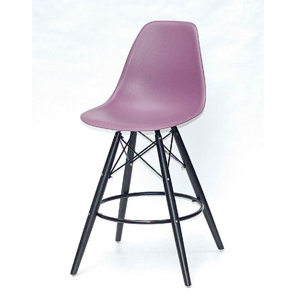 Полубарный стул Onder Mebli Nik BAR 65-BK Пурпурный 62-1