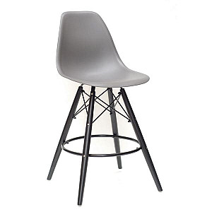 Напівбарний стілець Onder Mebli Nik BAR 65-BK Сірий 21