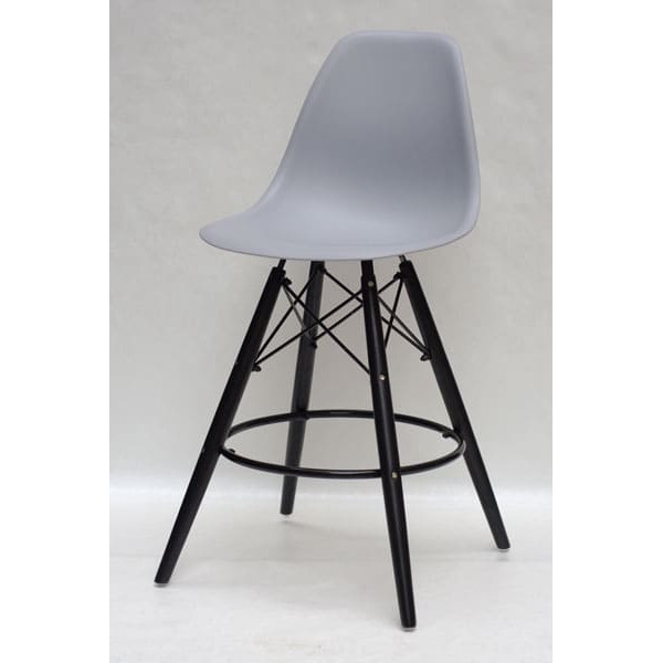 Полубарный стул Onder Mebli Nik BAR 65-BK Серый 35-1