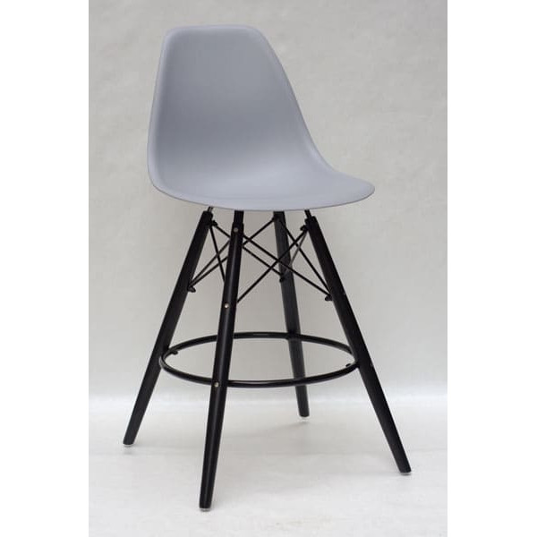 Полубарный стул Onder Mebli Nik BAR 65-BK Серый 35-0