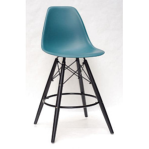 Напівбарний стілець Onder Mebli Nik BAR 65-BK Зелений 02