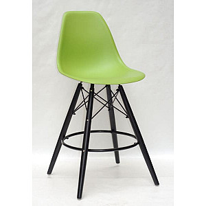 Напівбарний стілець Onder Mebli Nik BAR 65-BK Зелений 41