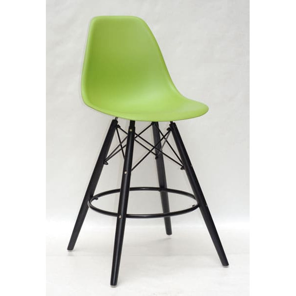 Напівбарний стілець Onder Mebli Nik BAR 65-BK Зелений 41-0