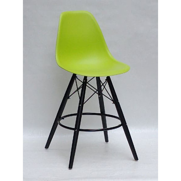 Напівбарний стілець Onder Mebli Nik BAR 65-BK Зелений 48-0