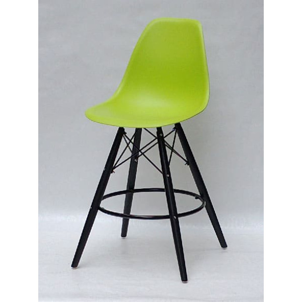 Напівбарний стілець Onder Mebli Nik BAR 65-BK Зелений 48-1