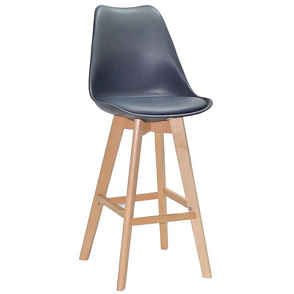 Барний стілець Onder Mebli Milan BAR 75 Антрацит 01-0